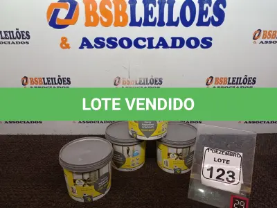 LOTE 123 - 04 REJUNTES SUPERFINO PREMIUM QUARTZOLIT 2KG CADA COR PALHA. (NO ESTADO) ATENÇÃO! FAZER A VISITAÇÃO ANTES DE ARREMATAR, NÃO SABEMOS SE FUNCIONA. LEILÃO NÃO TEM GARANTIA E NEM DEVOLUÇÃO, SUJEITO A POSSÍVEIS AVARIAS VISÍVEIS/OCULTAS E/OU AUSÊNCIA DE COMPONENTES.