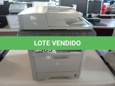 LOTE 365 - 01 IMPRESSORA MULTIFUNCIONAL MARCA SAMSUNG MODELO SCX5637FR. (NO ESTADO) ATENÇÃO! FAZER A VISITAÇÃO ANTES DE ARREMATAR, NÃO SABEMOS SE FUNCIONA. LEILÃO NÃO TEM GARANTIA E NEM DEVOLUÇÃO, SUJEITO A POSSÍVEIS AVARIAS VISÍVEIS/OCULTAS E/OU AUSÊNCIA DE COMPONENTES.