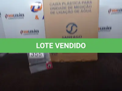LOTE 355 - 01 CAIXA PLÁSTICA PARA UNIDADE DE MEDIÇÃO DE LIGAÇÃO DE ÁGUA(NOVO). (NO ESTADO) ATENÇÃO! FAZER A VISITAÇÃO ANTES DE ARREMATAR, NÃO SABEMOS SE FUNCIONA. LEILÃO NÃO TEM GARANTIA E NEM DEVOLUÇÃO, SUJEITO A POSSÍVEIS AVARIAS VISÍVEIS/OCULTAS E/OU AUSÊNCIA DE COMPONENTES.