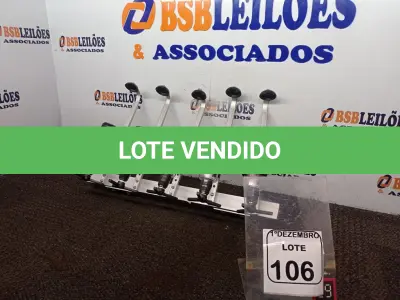 LOTE 106 - 05 DOSADORES DE BEBIDAS. (NO ESTADO) ATENÇÃO! FAZER A VISITAÇÃO ANTES DE ARREMATAR, NÃO SABEMOS SE FUNCIONA. LEILÃO NÃO TEM GARANTIA E NEM DEVOLUÇÃO, SUJEITO A POSSÍVEIS AVARIAS VISÍVEIS/OCULTAS E/OU AUSÊNCIA DE COMPONENTES.