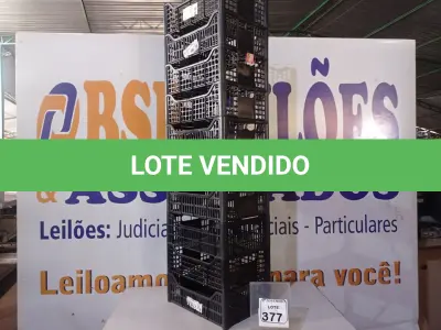 LOTE 377 - 10 CESTAS ORGANIZADORAS DE PLÁSTICO (NOVO). (NO ESTADO) ATENÇÃO! FAZER A VISITAÇÃO ANTES DE ARREMATAR, NÃO SABEMOS SE FUNCIONA. LEILÃO NÃO TEM GARANTIA E NEM DEVOLUÇÃO, SUJEITO A POSSÍVEIS AVARIAS VISÍVEIS/OCULTAS E/OU AUSÊNCIA DE COMPONENTES.