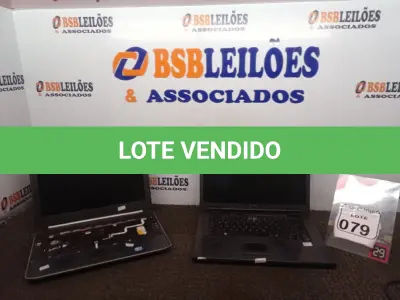 LOTE 079 - 02 NOTEBOOKS MARCAS E MODELOS DIVERSOS P/RETIRADA DE PEÇAS. (NO ESTADO) ATENÇÃO! FAZER A VISITAÇÃO ANTES DE ARREMATAR, NÃO SABEMOS SE FUNCIONA. LEILÃO NÃO TEM GARANTIA E NEM DEVOLUÇÃO, SUJEITO A POSSÍVEIS AVARIAS VISÍVEIS/OCULTAS E/OU AUSÊNCIA DE COMPONENTES.