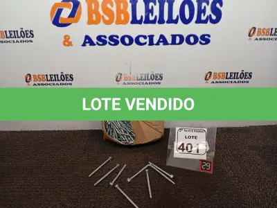 LOTE 401 - 01 KIT CONJUNTO DE PARAFUSOS P/TELHAS ROSCA SOBERBA 5/16 7,4MM. (NO ESTADO) ATENÇÃO! FAZER A VISITAÇÃO ANTES DE ARREMATAR, NÃO SABEMOS SE FUNCIONA. LEILÃO NÃO TEM GARANTIA E NEM DEVOLUÇÃO, SUJEITO A POSSÍVEIS AVARIAS VISÍVEIS/OCULTAS E/OU AUSÊNCIA DE COMPONENTES.
