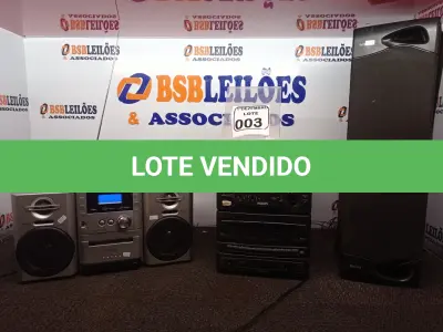LOTE 003 - 02 MICROSSYSTEM MARCA PHILIPS E PHILCO. (NO ESTADO) ATENÇÃO! FAZER A VISITAÇÃO ANTES DE ARREMATAR, NÃO SABEMOS SE FUNCIONA. LEILÃO NÃO TEM GARANTIA E NEM DEVOLUÇÃO, SUJEITO A POSSÍVEIS AVARIAS VISÍVEIS/OCULTAS E/OU AUSÊNCIA DE COMPONENTES.