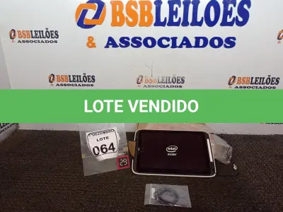LOTE 064 - 01 TABLET MARCA INTEL. (NO ESTADO) ATENÇÃO! FAZER A VISITAÇÃO ANTES DE ARREMATAR, NÃO SABEMOS SE FUNCIONA. LEILÃO NÃO TEM GARANTIA E NEM DEVOLUÇÃO, SUJEITO A POSSÍVEIS AVARIAS VISÍVEIS/OCULTAS E/OU AUSÊNCIA DE COMPONENTES.
