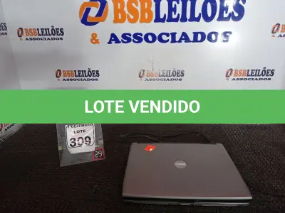 LOTE 309 - 01 NOTEBOOK MARCA DELL. (NO ESTADO) ATENÇÃO! FAZER A VISITAÇÃO ANTES DE ARREMATAR, NÃO SABEMOS SE FUNCIONA. LEILÃO NÃO TEM GARANTIA E NEM DEVOLUÇÃO, SUJEITO A POSSÍVEIS AVARIAS VISÍVEIS/OCULTAS E/OU AUSÊNCIA DE COMPONENTES.
