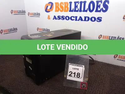LOTE 218 - 01 NOBREAK MARCA VISION2 MODELO SMS. (NO ESTADO) ATENÇÃO! FAZER A VISITAÇÃO ANTES DE ARREMATAR, NÃO SABEMOS SE FUNCIONA. LEILÃO NÃO TEM GARANTIA E NEM DEVOLUÇÃO, SUJEITO A POSSÍVEIS AVARIAS VISÍVEIS/OCULTAS E/OU AUSÊNCIA DE COMPONENTES.