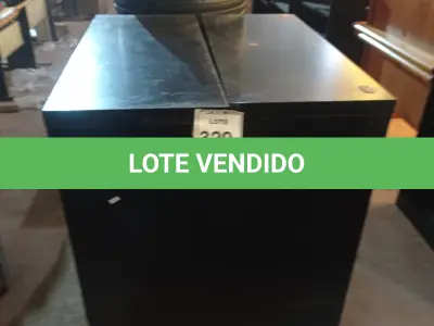 LOTE 329 - 02 ARMÁRIOS DE FERRO. (NO ESTADO) ATENÇÃO! FAZER A VISITAÇÃO ANTES DE ARREMATAR, NÃO SABEMOS SE FUNCIONA. LEILÃO NÃO TEM GARANTIA E NEM DEVOLUÇÃO, SUJEITO A POSSÍVEIS AVARIAS VISÍVEIS/OCULTAS E/OU AUSÊNCIA DE COMPONENTES.