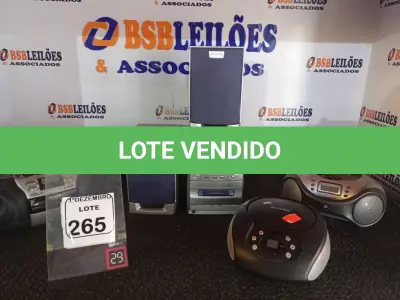 LOTE 265 - 04 MICROSYSTEMS MARCAS E MODELOS DIVERSOS. (NO ESTADO) ATENÇÃO! FAZER A VISITAÇÃO ANTES DE ARREMATAR, NÃO SABEMOS SE FUNCIONA. LEILÃO NÃO TEM GARANTIA E NEM DEVOLUÇÃO, SUJEITO A POSSÍVEIS AVARIAS VISÍVEIS/OCULTAS E/OU AUSÊNCIA DE COMPONENTES.