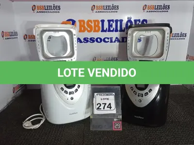LOTE 274 - 02 PANIFICADORAS MULTIPANE  SENDO UMA INCOMPLETA MARCA BRITÂNIA 220V. (NO ESTADO) ATENÇÃO! FAZER A VISITAÇÃO ANTES DE ARREMATAR, NÃO SABEMOS SE FUNCIONA. LEILÃO NÃO TEM GARANTIA E NEM DEVOLUÇÃO, SUJEITO A POSSÍVEIS AVARIAS VISÍVEIS/OCULTAS E/OU AUSÊNCIA DE COMPONENTES.