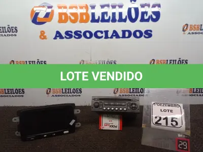 LOTE 215 - 02 SONS AUTOMOTIVOS MARCA RENAULT E BOSCH. (NO ESTADO) ATENÇÃO! FAZER A VISITAÇÃO ANTES DE ARREMATAR, NÃO SABEMOS SE FUNCIONA. LEILÃO NÃO TEM GARANTIA E NEM DEVOLUÇÃO, SUJEITO A POSSÍVEIS AVARIAS VISÍVEIS/OCULTAS E/OU AUSÊNCIA DE COMPONENTES.
