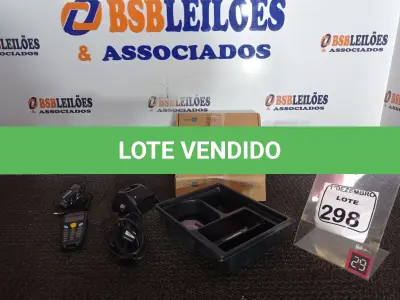 LOTE 298 - 01 COLETOR DE DADOS CIPHER MARCA COMPEX. (NO ESTADO) ATENÇÃO! FAZER A VISITAÇÃO ANTES DE ARREMATAR, NÃO SABEMOS SE FUNCIONA. LEILÃO NÃO TEM GARANTIA E NEM DEVOLUÇÃO, SUJEITO A POSSÍVEIS AVARIAS VISÍVEIS/OCULTAS E/OU AUSÊNCIA DE COMPONENTES.