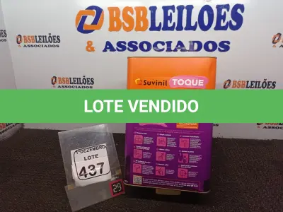 LOTE 437 - 01 LATA DE TINTA BRANCO NEVE MARCA SUVINIL 18L. (NOVO) (VALIDADE 10/2027) (NO ESTADO) ATENÇÃO! FAZER A VISITAÇÃO ANTES DE ARREMATAR, NÃO SABEMOS SE FUNCIONA. LEILÃO NÃO TEM GARANTIA E NEM DEVOLUÇÃO, SUJEITO A POSSÍVEIS AVARIAS VISÍVEIS/OCULTAS E/OU AUSÊNCIA DE COMPONENTES.