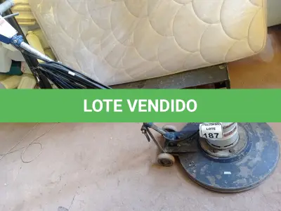 LOTE 187 - 01 ENCERADEIRA MARCA PRIMEPRO MODELO A51. (NO ESTADO) ATENÇÃO! FAZER A VISITAÇÃO ANTES DE ARREMATAR, NÃO SABEMOS SE FUNCIONA. LEILÃO NÃO TEM GARANTIA E NEM DEVOLUÇÃO, SUJEITO A POSSÍVEIS AVARIAS VISÍVEIS/OCULTAS E/OU AUSÊNCIA DE COMPONENTES.