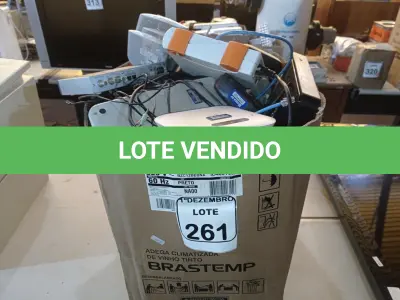 LOTE 261 - 01 LOTE C/ROTEADORES, CABOS, MODEMS, CALCULADORAS E MATERIAIS DIVERSOS. (NO ESTADO) ATENÇÃO! FAZER A VISITAÇÃO ANTES DE ARREMATAR, NÃO SABEMOS SE FUNCIONA. LEILÃO NÃO TEM GARANTIA E NEM DEVOLUÇÃO, SUJEITO A POSSÍVEIS AVARIAS VISÍVEIS/OCULTAS E/OU AUSÊNCIA DE COMPONENTES.