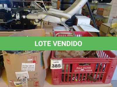 LOTE 385 - 01 LOTE COM GRANDE QUANTIDADE CURVAS P/TUBOS GALVANIZADO E MATERIAIS DIVERSOS. (NO ESTADO) ATENÇÃO! FAZER A VISITAÇÃO ANTES DE ARREMATAR, NÃO SABEMOS SE FUNCIONA. LEILÃO NÃO TEM GARANTIA E NEM DEVOLUÇÃO, SUJEITO A POSSÍVEIS AVARIAS VISÍVEIS/OCULTAS E/OU AUSÊNCIA DE COMPONENTES.