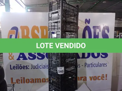 LOTE 240 - 10 CESTAS ORGANIZADORAS. (NO ESTADO) ATENÇÃO! FAZER A VISITAÇÃO ANTES DE ARREMATAR, NÃO SABEMOS SE FUNCIONA. LEILÃO NÃO TEM GARANTIA E NEM DEVOLUÇÃO, SUJEITO A POSSÍVEIS AVARIAS VISÍVEIS/OCULTAS E/OU AUSÊNCIA DE COMPONENTES.