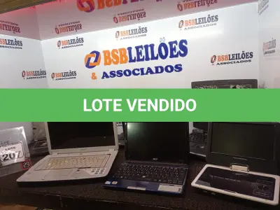 LOTE 207 - 05 NOTEBOOK’S MARCAS E MODELOS DIVERSOS. (NO ESTADO) ATENÇÃO! FAZER A VISITAÇÃO ANTES DE ARREMATAR, NÃO SABEMOS SE FUNCIONA. LEILÃO NÃO TEM GARANTIA E NEM DEVOLUÇÃO, SUJEITO A POSSÍVEIS AVARIAS VISÍVEIS/OCULTAS E/OU AUSÊNCIA DE COMPONENTES.