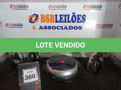 LOTE 360 - 01 SANDUICHEIRA MARCA GEORGE FOREMAN 110V E 04 FERROS DE PASSAR MARCAS E MODELOS DIVERSOS. (NO ESTADO) ATENÇÃO! FAZER A VISITAÇÃO ANTES DE ARREMATAR, NÃO SABEMOS SE FUNCIONA. LEILÃO NÃO TEM GARANTIA E NEM DEVOLUÇÃO, SUJEITO A POSSÍVEIS AVARIAS VISÍVEIS/OCULTAS E/OU AUSÊNCIA DE COMPONENTES.