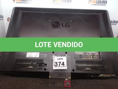 LOTE 374 - 01 TV MARCA LG 42”. (NO ESTADO) ATENÇÃO! FAZER A VISITAÇÃO ANTES DE ARREMATAR, NÃO SABEMOS SE FUNCIONA. LEILÃO NÃO TEM GARANTIA E NEM DEVOLUÇÃO, SUJEITO A POSSÍVEIS AVARIAS VISÍVEIS/OCULTAS E/OU AUSÊNCIA DE COMPONENTES.
