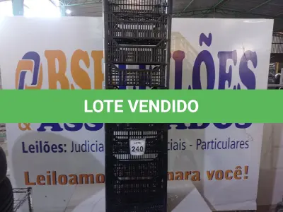 LOTE 240 - 10 CESTAS ORGANIZADORAS. (NO ESTADO) ATENÇÃO! FAZER A VISITAÇÃO ANTES DE ARREMATAR, NÃO SABEMOS SE FUNCIONA. LEILÃO NÃO TEM GARANTIA E NEM DEVOLUÇÃO, SUJEITO A POSSÍVEIS AVARIAS VISÍVEIS/OCULTAS E/OU AUSÊNCIA DE COMPONENTES.