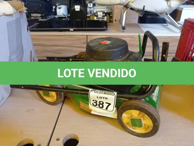 LOTE 387 - 01 MÁQUINA DE CORTAR GRAMA MARCA TRAPP. (NO ESTADO) ATENÇÃO! FAZER A VISITAÇÃO ANTES DE ARREMATAR, NÃO SABEMOS SE FUNCIONA. LEILÃO NÃO TEM GARANTIA E NEM DEVOLUÇÃO, SUJEITO A POSSÍVEIS AVARIAS VISÍVEIS/OCULTAS E/OU AUSÊNCIA DE COMPONENTES.