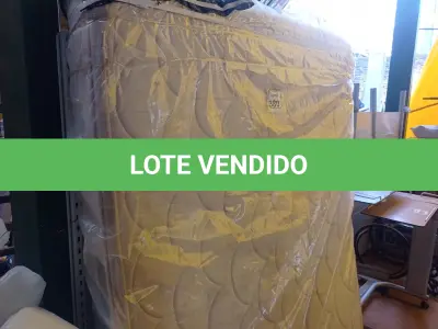 LOTE 380 - 01 COLCHÃO FINGER. (NO ESTADO) ATENÇÃO! FAZER A VISITAÇÃO ANTES DE ARREMATAR, NÃO SABEMOS SE FUNCIONA. LEILÃO NÃO TEM GARANTIA E NEM DEVOLUÇÃO, SUJEITO A POSSÍVEIS AVARIAS VISÍVEIS/OCULTAS E/OU AUSÊNCIA DE COMPONENTES.