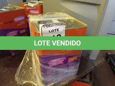 LOTE 440 - 01 LATA DE TINTA MARCA SUVINIL COR BRANCO NEVE ACRÍLICA PREMIUM 18L. (VALIDADE 10/2027)(NOVO) (NO ESTADO) ATENÇÃO! FAZER A VISITAÇÃO ANTES DE ARREMATAR, NÃO SABEMOS SE FUNCIONA. LEILÃO NÃO TEM GARANTIA E NEM DEVOLUÇÃO, SUJEITO A POSSÍVEIS AVARIAS VISÍVEIS/OCULTAS E/OU AUSÊNCIA DE COMPONENTES.