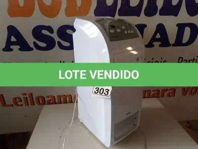 LOTE 303 - 01 CLIMATIZADOR MARCA PHILIPS MODELO PCL1F 110V. (NO ESTADO) ATENÇÃO! FAZER A VISITAÇÃO ANTES DE ARREMATAR, NÃO SABEMOS SE FUNCIONA. LEILÃO NÃO TEM GARANTIA E NEM DEVOLUÇÃO, SUJEITO A POSSÍVEIS AVARIAS VISÍVEIS/OCULTAS E/OU AUSÊNCIA DE COMPONENTES.