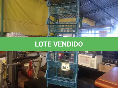 LOTE 357 - 05 CESTAS ORGANIZADORAS. (NO ESTADO) ATENÇÃO! FAZER A VISITAÇÃO ANTES DE ARREMATAR, NÃO SABEMOS SE FUNCIONA. LEILÃO NÃO TEM GARANTIA E NEM DEVOLUÇÃO, SUJEITO A POSSÍVEIS AVARIAS VISÍVEIS/OCULTAS E/OU AUSÊNCIA DE COMPONENTES.