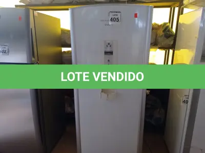 LOTE 405 - 01 GELADEIRA MARCA BRASTEMP 220V. (NO ESTADO) ATENÇÃO! FAZER A VISITAÇÃO ANTES DE ARREMATAR, NÃO SABEMOS SE FUNCIONA. LEILÃO NÃO TEM GARANTIA E NEM DEVOLUÇÃO, SUJEITO A POSSÍVEIS AVARIAS VISÍVEIS/OCULTAS E/OU AUSÊNCIA DE COMPONENTES.