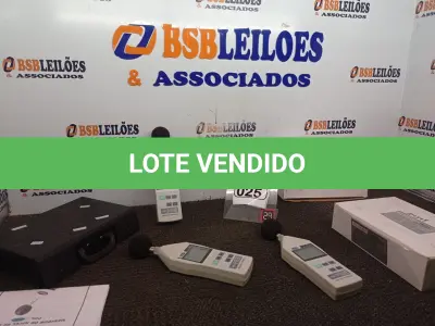 LOTE 025 - 03 MEDIDORES DE NÍVEL DE SOM MARCA POLITERM. (NO ESTADO) ATENÇÃO! FAZER A VISITAÇÃO ANTES DE ARREMATAR, NÃO SABEMOS SE FUNCIONA. LEILÃO NÃO TEM GARANTIA E NEM DEVOLUÇÃO, SUJEITO A POSSÍVEIS AVARIAS VISÍVEIS/OCULTAS E/OU AUSÊNCIA DE COMPONENTES.