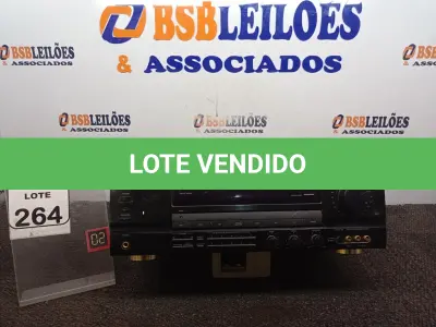 LOTE 264 - 01 RECEIVER MARCA GRADIENTE MODELO DPR300. (NO ESTADO) ATENÇÃO! FAZER A VISITAÇÃO ANTES DE ARREMATAR, NÃO SABEMOS SE FUNCIONA. LEILÃO NÃO TEM GARANTIA E NEM DEVOLUÇÃO, SUJEITO A POSSÍVEIS AVARIAS VISÍVEIS/OCULTAS E/OU AUSÊNCIA DE COMPONENTES.