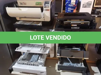 LOTE 278 - 04 IMPRESSORAS MAR5CAS E MODELOS DIVERSOS. (NO ESTADO) ATENÇÃO! FAZER A VISITAÇÃO ANTES DE ARREMATAR, NÃO SABEMOS SE FUNCIONA. LEILÃO NÃO TEM GARANTIA E NEM DEVOLUÇÃO, SUJEITO A POSSÍVEIS AVARIAS VISÍVEIS/OCULTAS E/OU AUSÊNCIA DE COMPONENTES.