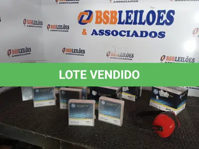 LOTE 221 - 05 CAIXAS DE FITA LTO-3 ULTRIUM RW 800 GB, 05 UNIDADES EM CADA CAIXA. (NO ESTADO) ATENÇÃO! FAZER A VISITAÇÃO ANTES DE ARREMATAR, NÃO SABEMOS SE FUNCIONA. LEILÃO NÃO TEM GARANTIA E NEM DEVOLUÇÃO, SUJEITO A POSSÍVEIS AVARIAS VISÍVEIS/OCULTAS E/OU AUSÊNCIA DE COMPONENTES.