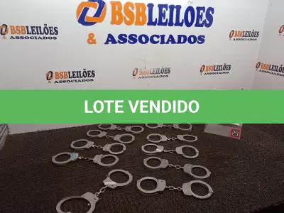 LOTE 009 - 10 ALGEMAS EM METAL. (NO ESTADO) ATENÇÃO! FAZER A VISITAÇÃO ANTES DE ARREMATAR, NÃO SABEMOS SE FUNCIONA. LEILÃO NÃO TEM GARANTIA E NEM DEVOLUÇÃO, SUJEITO A POSSÍVEIS AVARIAS VISÍVEIS/OCULTAS E/OU AUSÊNCIA DE COMPONENTES.