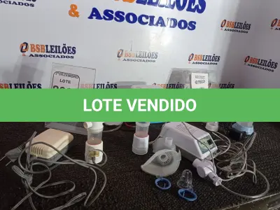 LOTE 238 - 03 INALADORES ULTRASSÓNICOS MARCAS E MODELOS DIVERSOS E 01 INTERFONE MARCA TEVAR. (NO ESTADO) ATENÇÃO! FAZER A VISITAÇÃO ANTES DE ARREMATAR, NÃO SABEMOS SE FUNCIONA. LEILÃO NÃO TEM GARANTIA E NEM DEVOLUÇÃO, SUJEITO A POSSÍVEIS AVARIAS VISÍVEIS/OCULTAS E/OU AUSÊNCIA DE COMPONENTES.