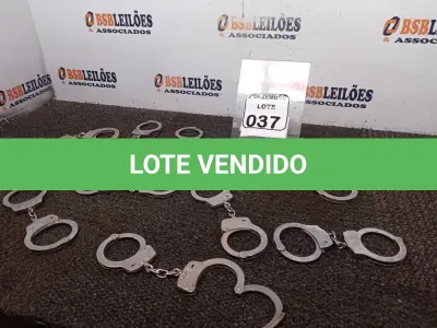 LOTE 037 - 10 ALGEMAS EM METAL. (NO ESTADO) ATENÇÃO! FAZER A VISITAÇÃO ANTES DE ARREMATAR, NÃO SABEMOS SE FUNCIONA. LEILÃO NÃO TEM GARANTIA E NEM DEVOLUÇÃO, SUJEITO A POSSÍVEIS AVARIAS VISÍVEIS/OCULTAS E/OU AUSÊNCIA DE COMPONENTES.