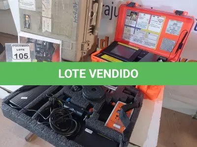 LOTE 105 - 01 ESPECTÔMETRO DE GÁS MARCA SMITHS MODELO GASID. (NO ESTADO) ATENÇÃO! FAZER A VISITAÇÃO ANTES DE ARREMATAR, NÃO SABEMOS SE FUNCIONA. LEILÃO NÃO TEM GARANTIA E NEM DEVOLUÇÃO, SUJEITO A POSSÍVEIS AVARIAS VISÍVEIS/OCULTAS E/OU AUSÊNCIA DE COMPONENTES.