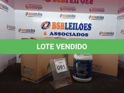 LOTE 091 - 02 CAIXAS C/03 GALÕES DE ÁGUA SANITÁRIA DE 5L CADA, MARCA AGI FÁCIL. (NO ESTADO) ATENÇÃO! FAZER A VISITAÇÃO ANTES DE ARREMATAR, NÃO SABEMOS SE FUNCIONA. LEILÃO NÃO TEM GARANTIA E NEM DEVOLUÇÃO, SUJEITO A POSSÍVEIS AVARIAS VISÍVEIS/OCULTAS E/OU AUSÊNCIA DE COMPONENTES.