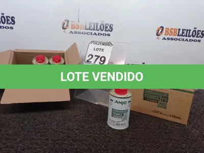 LOTE 279 - 02 CAIXAS DE CATALIZADORES VERNIZ PU MARCA ANJO C/150ML CADA. (NO ESTADO) ATENÇÃO! FAZER A VISITAÇÃO ANTES DE ARREMATAR, NÃO SABEMOS SE FUNCIONA. LEILÃO NÃO TEM GARANTIA E NEM DEVOLUÇÃO, SUJEITO A POSSÍVEIS AVARIAS VISÍVEIS/OCULTAS E/OU AUSÊNCIA DE COMPONENTES.