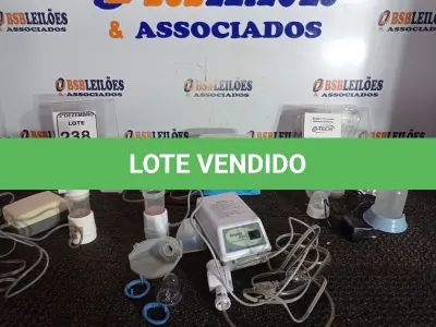 LOTE 238 - 03 INALADORES ULTRASSÓNICOS MARCAS E MODELOS DIVERSOS E 01 INTERFONE MARCA TEVAR. (NO ESTADO) ATENÇÃO! FAZER A VISITAÇÃO ANTES DE ARREMATAR, NÃO SABEMOS SE FUNCIONA. LEILÃO NÃO TEM GARANTIA E NEM DEVOLUÇÃO, SUJEITO A POSSÍVEIS AVARIAS VISÍVEIS/OCULTAS E/OU AUSÊNCIA DE COMPONENTES.