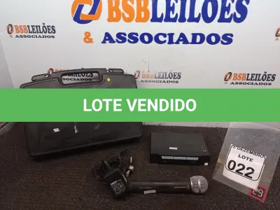 LOTE 022 - 01 RECEIVER MARCA DYLAN MODELO DL-201RX C/MICROFONE. (NO ESTADO) ATENÇÃO! FAZER A VISITAÇÃO ANTES DE ARREMATAR, NÃO SABEMOS SE FUNCIONA. LEILÃO NÃO TEM GARANTIA E NEM DEVOLUÇÃO, SUJEITO A POSSÍVEIS AVARIAS VISÍVEIS/OCULTAS E/OU AUSÊNCIA DE COMPONENTES.