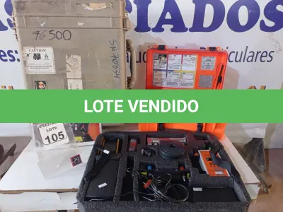 LOTE 105 - 01 ESPECTÔMETRO DE GÁS MARCA SMITHS MODELO GASID. (NO ESTADO) ATENÇÃO! FAZER A VISITAÇÃO ANTES DE ARREMATAR, NÃO SABEMOS SE FUNCIONA. LEILÃO NÃO TEM GARANTIA E NEM DEVOLUÇÃO, SUJEITO A POSSÍVEIS AVARIAS VISÍVEIS/OCULTAS E/OU AUSÊNCIA DE COMPONENTES.