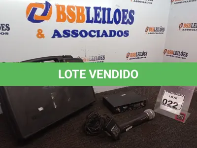 LOTE 022 - 01 RECEIVER MARCA DYLAN MODELO DL-201RX C/MICROFONE. (NO ESTADO) ATENÇÃO! FAZER A VISITAÇÃO ANTES DE ARREMATAR, NÃO SABEMOS SE FUNCIONA. LEILÃO NÃO TEM GARANTIA E NEM DEVOLUÇÃO, SUJEITO A POSSÍVEIS AVARIAS VISÍVEIS/OCULTAS E/OU AUSÊNCIA DE COMPONENTES.
