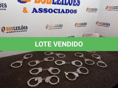 LOTE 028 - 10 ALGEMAS EM METAL. (NO ESTADO) ATENÇÃO! FAZER A VISITAÇÃO ANTES DE ARREMATAR, NÃO SABEMOS SE FUNCIONA. LEILÃO NÃO TEM GARANTIA E NEM DEVOLUÇÃO, SUJEITO A POSSÍVEIS AVARIAS VISÍVEIS/OCULTAS E/OU AUSÊNCIA DE COMPONENTES.