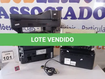 LOTE 101 - 03 IMPRESSORAS SENDO 01 MULTIFUNCIONAL MARCA KONICA MINOLTA. (NO ESTADO) ATENÇÃO! FAZER A VISITAÇÃO ANTES DE ARREMATAR, NÃO SABEMOS SE FUNCIONA. LEILÃO NÃO TEM GARANTIA E NEM DEVOLUÇÃO, SUJEITO A POSSÍVEIS AVARIAS VISÍVEIS/OCULTAS E/OU AUSÊNCIA DE COMPONENTES.
