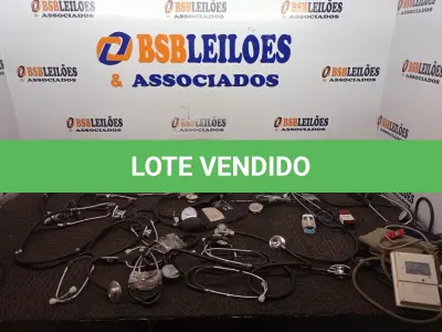 LOTE 057 - 01 LOTE C/VÁRIOS MEDIDORES DE PRESSÃO, ESTETOSCÓPIOS E MATERIAIS DIVERSOS. (NO ESTADO) ATENÇÃO! FAZER A VISITAÇÃO ANTES DE ARREMATAR, NÃO SABEMOS SE FUNCIONA. LEILÃO NÃO TEM GARANTIA E NEM DEVOLUÇÃO, SUJEITO A POSSÍVEIS AVARIAS VISÍVEIS/OCULTAS E/OU AUSÊNCIA DE COMPONENTES.