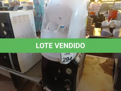 LOTE 294 - 02 BEBEDOUROS MARCAS E MODELOS DIVERSOS SENDO 01 P/GALÃO C/AVARIAS. (NO ESTADO) ATENÇÃO! FAZER A VISITAÇÃO ANTES DE ARREMATAR, NÃO SABEMOS SE FUNCIONA. LEILÃO NÃO TEM GARANTIA E NEM DEVOLUÇÃO, SUJEITO A POSSÍVEIS AVARIAS VISÍVEIS/OCULTAS E/OU AUSÊNCIA DE COMPONENTES.