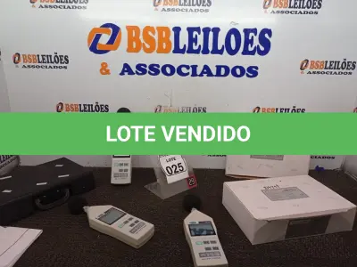 LOTE 025 - 03 MEDIDORES DE NÍVEL DE SOM MARCA POLITERM. (NO ESTADO) ATENÇÃO! FAZER A VISITAÇÃO ANTES DE ARREMATAR, NÃO SABEMOS SE FUNCIONA. LEILÃO NÃO TEM GARANTIA E NEM DEVOLUÇÃO, SUJEITO A POSSÍVEIS AVARIAS VISÍVEIS/OCULTAS E/OU AUSÊNCIA DE COMPONENTES.